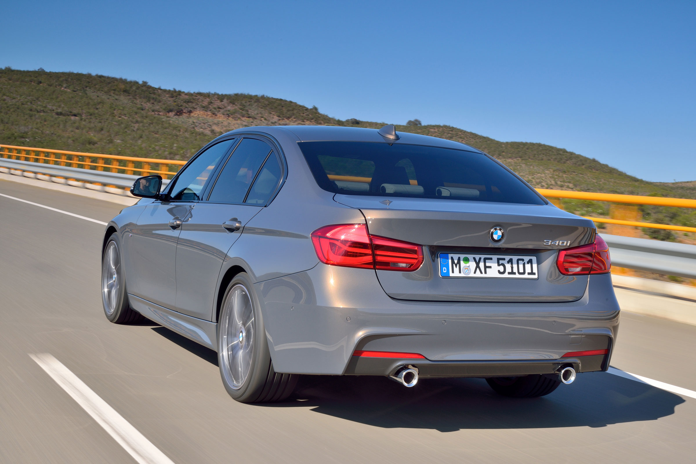 2015 BMW 3-Series facelift rear