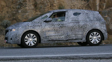 Renault Scenic spyshots side