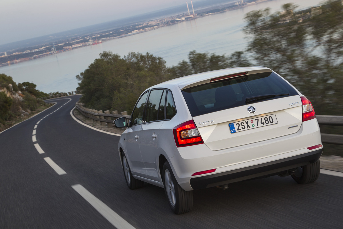 Skoda Rapid Spaceback rear
