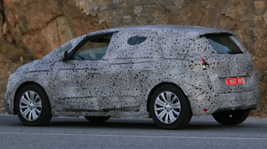Renault Scenic spyshots side rear