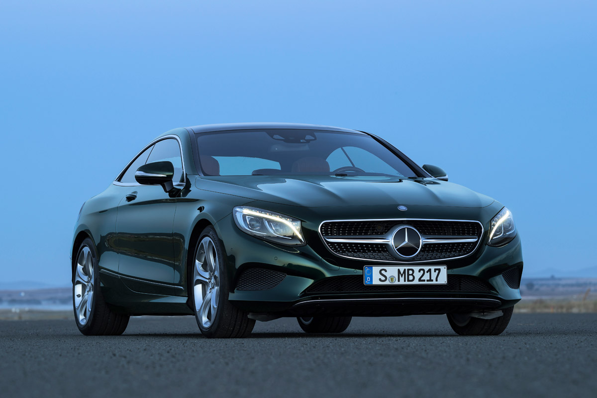 Mercedes S-Class Coupe front static