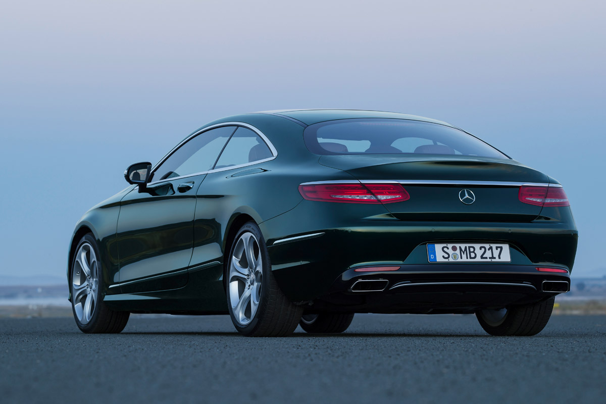 Mercedes S-Class Coupe rear static