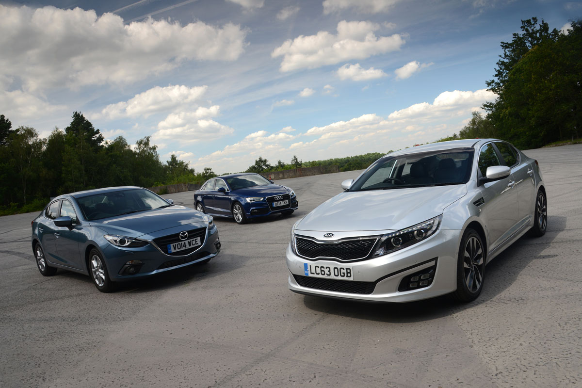 Kia Optima vs rivals