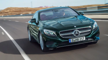 Mercedes S-Class Coupe front tracking
