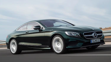 Mercedes S-Class Coupe action