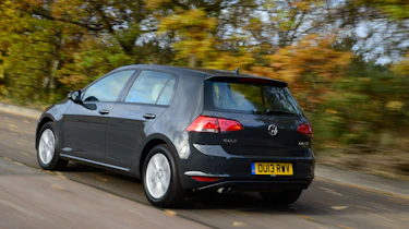 Volkswagen Golf hatchback 2013 rear tracking