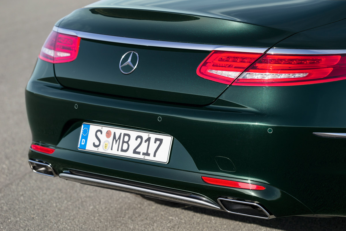 Mercedes S-Class Coupe tail