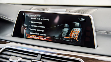 New BMW 7 Series 2015 screen