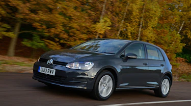Volkswagen Golf hatchback 2013 front tracking