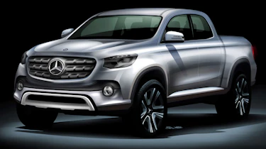 Mercedes pick-up truck