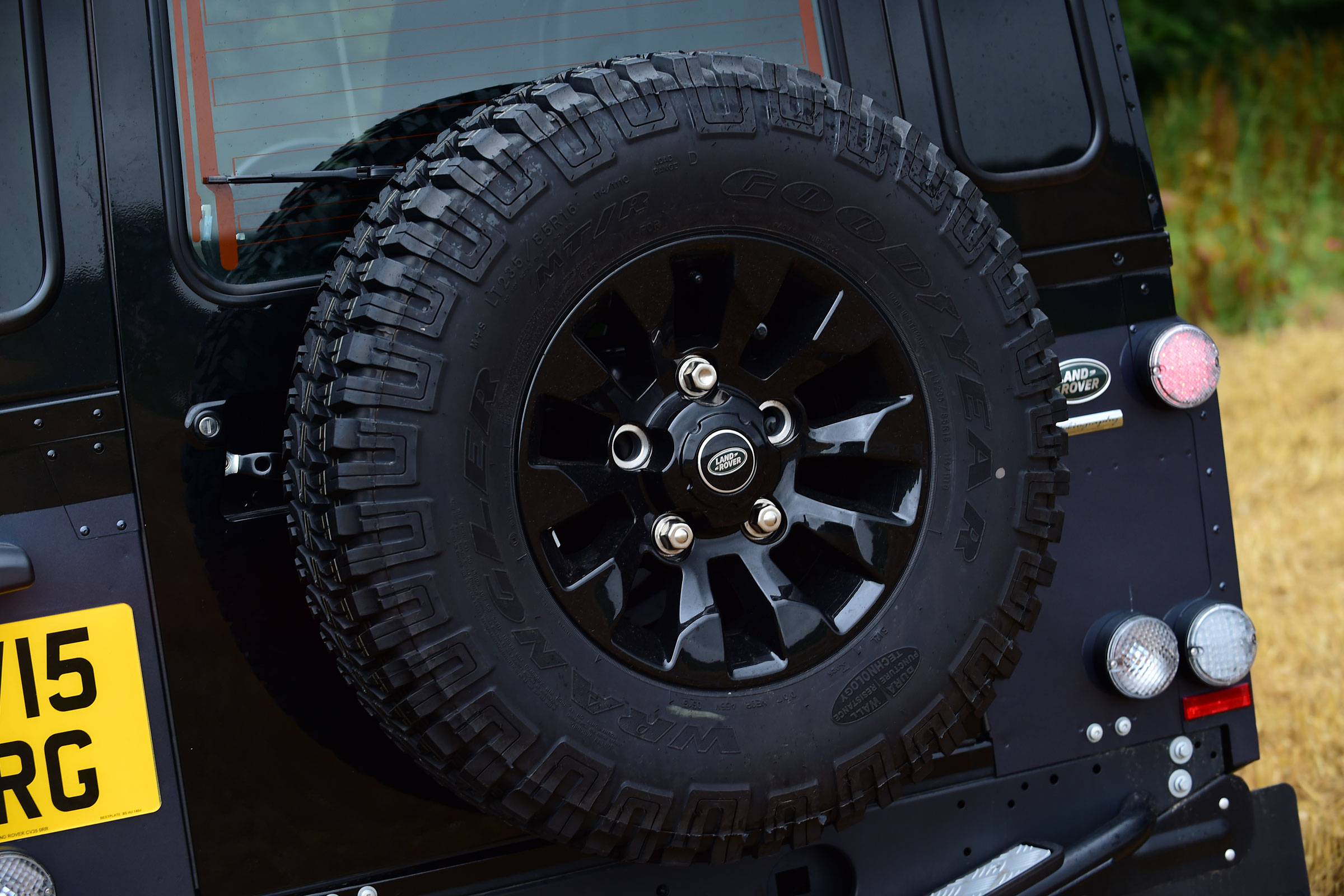 Land Rover Defender Autobiography - spare wheel