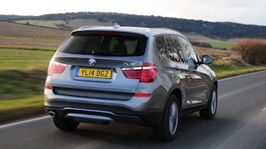 BMW X3 - rear tracking