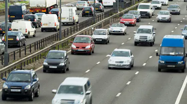 Diesel motorway pollution smog traffic