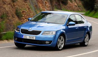 2013 Skoda Octavia front cornering