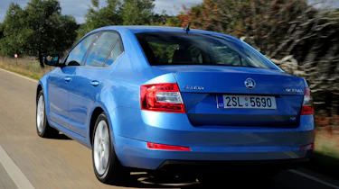 2013 Skoda Octavia rear action