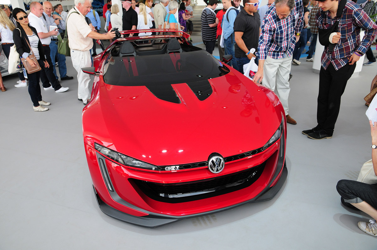 Volkswagen Golf GTI Vision Gran Turismo at Goodwood