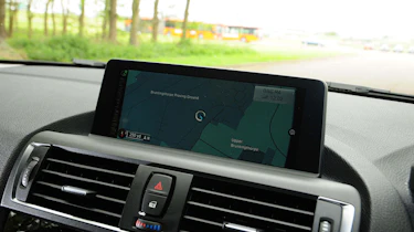 BMW 1 Series - sat nav