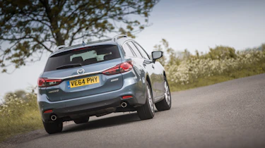 Mazda 6 Tourer 2.2D rear action