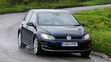 VW Golf - front cornering