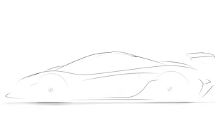 McLaren P1 GTR profile