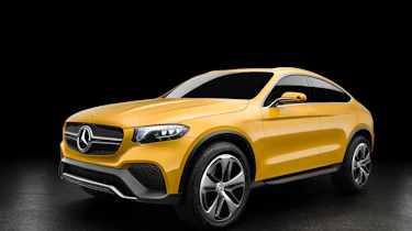 Mercedes GLC Coupe concept - front studio