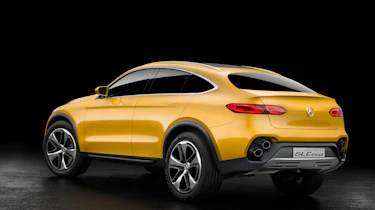 Mercedes GLC Coupe concept - rear studio
