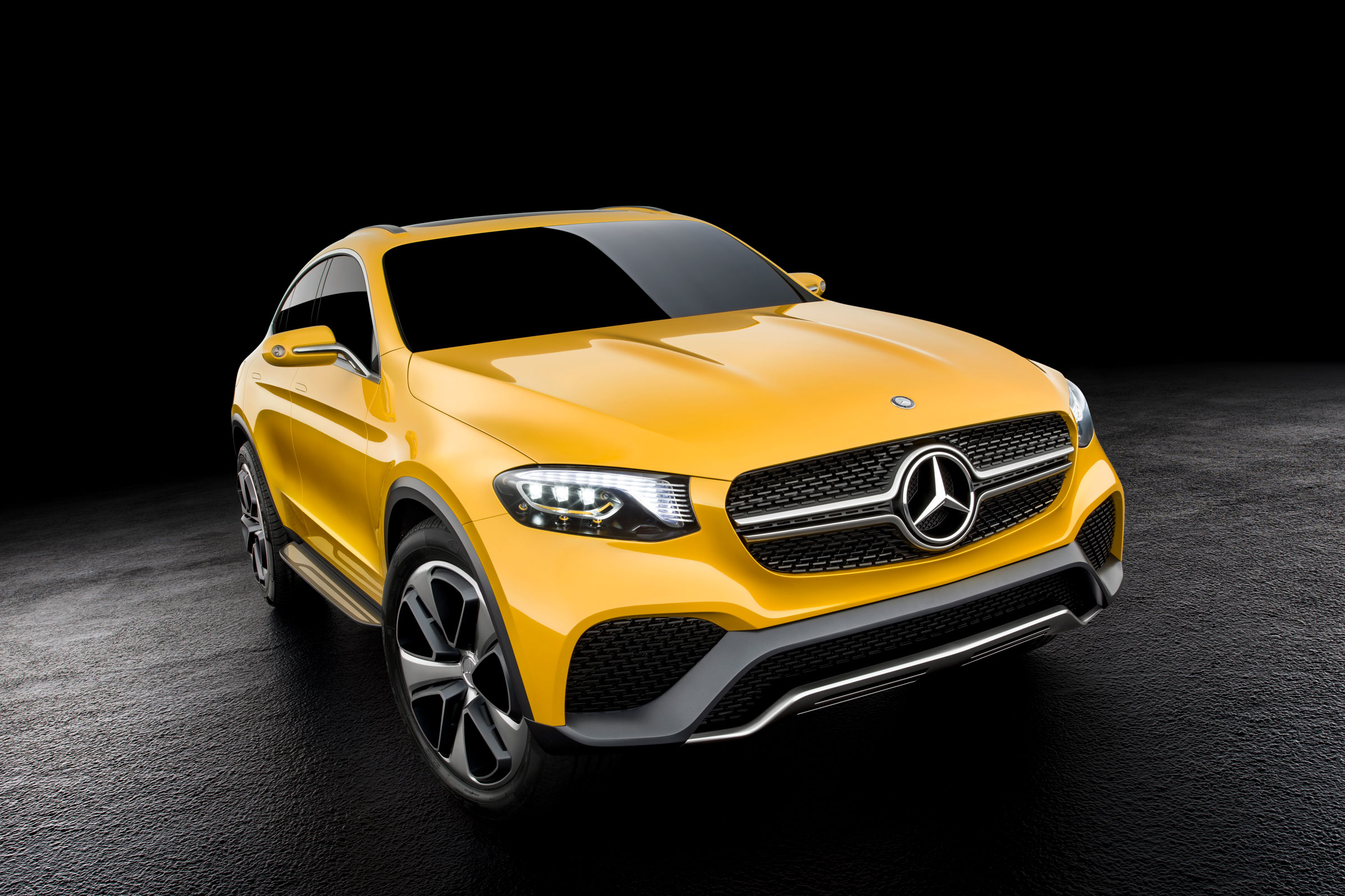 Mercedes GLC Coupe concept - nose