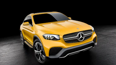 Mercedes GLC Coupe concept - nose