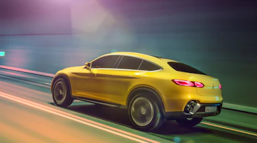 Mercedes GLC Coupe concept - rear