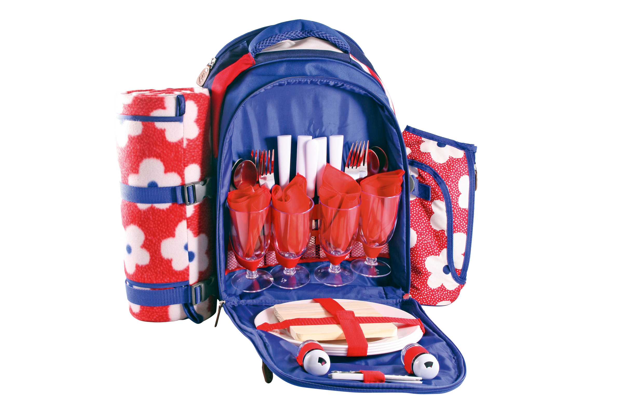 Next 4 Person Stripe Backpack