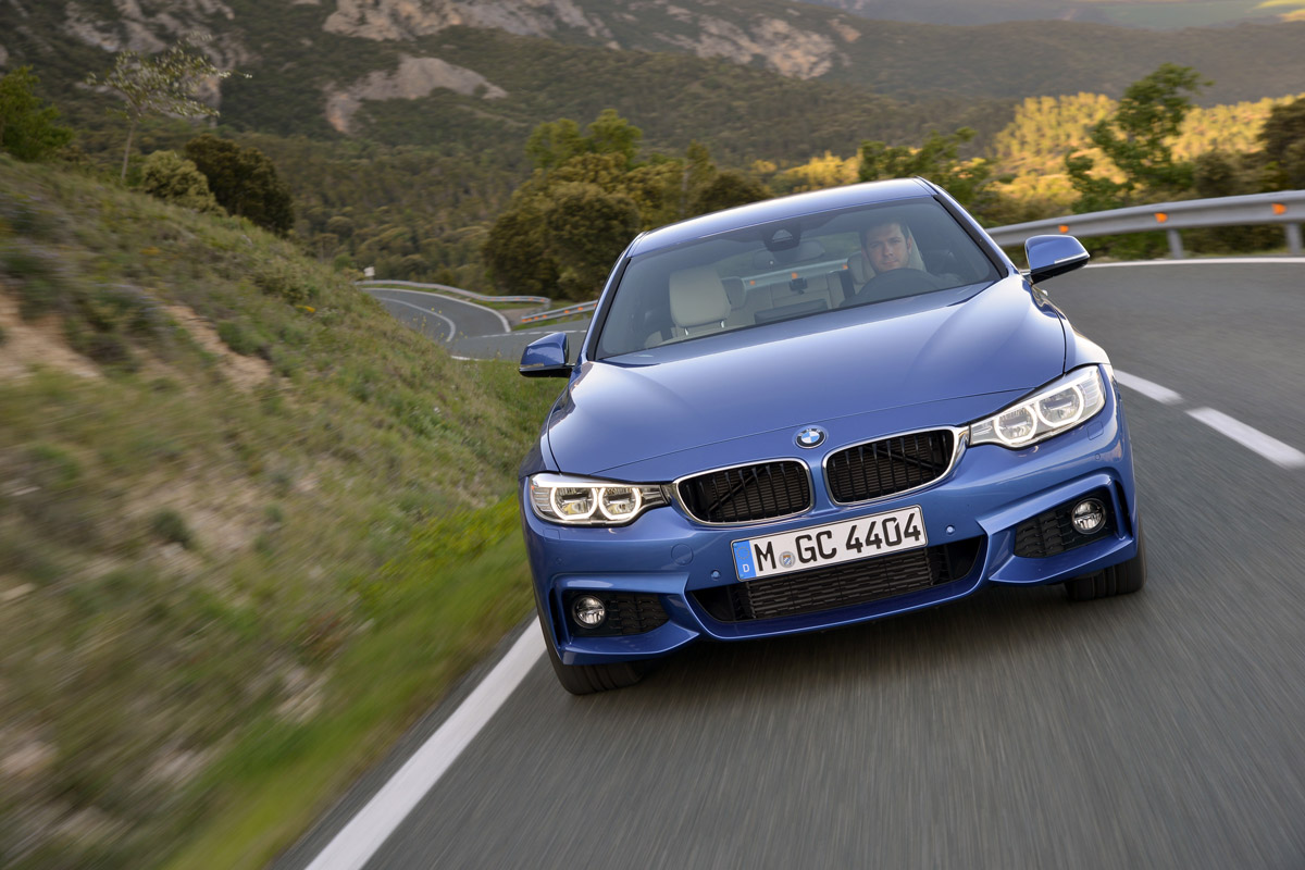 BMW 4 Series Gran Coupe 2014 action front