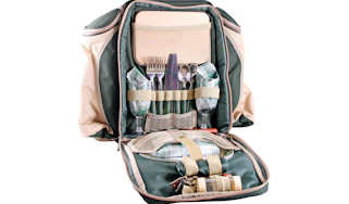 Greenfield Collection Deluxe Two Person Backpack Hamper