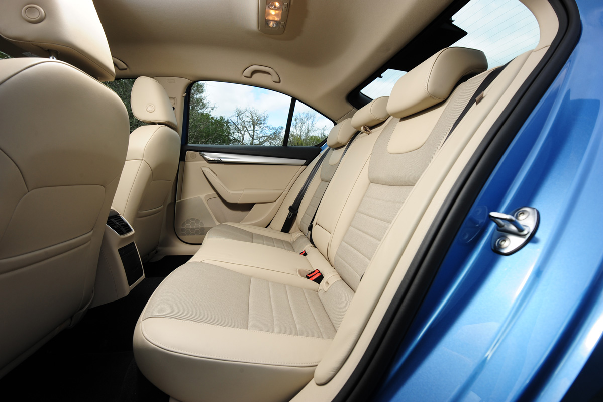 2013 Skoda Octavia rear seats