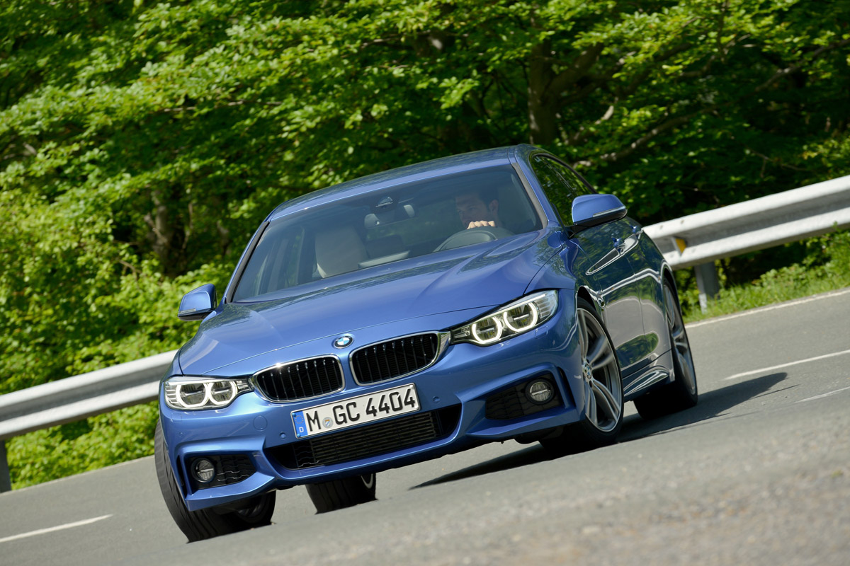 BMW 4 Series Gran Coupe 2014 cornering front