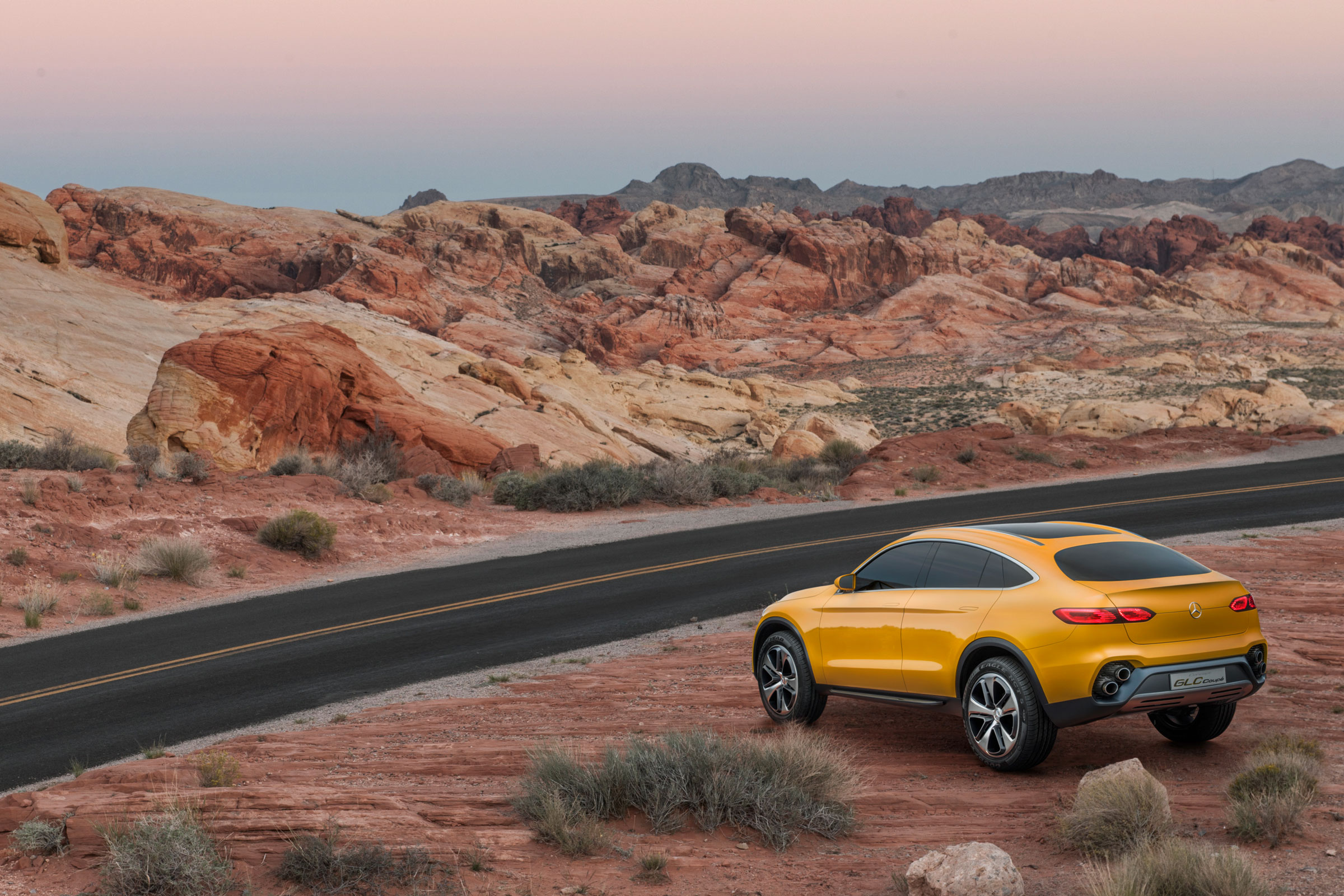 Mercedes GLC Coupe concept - rear