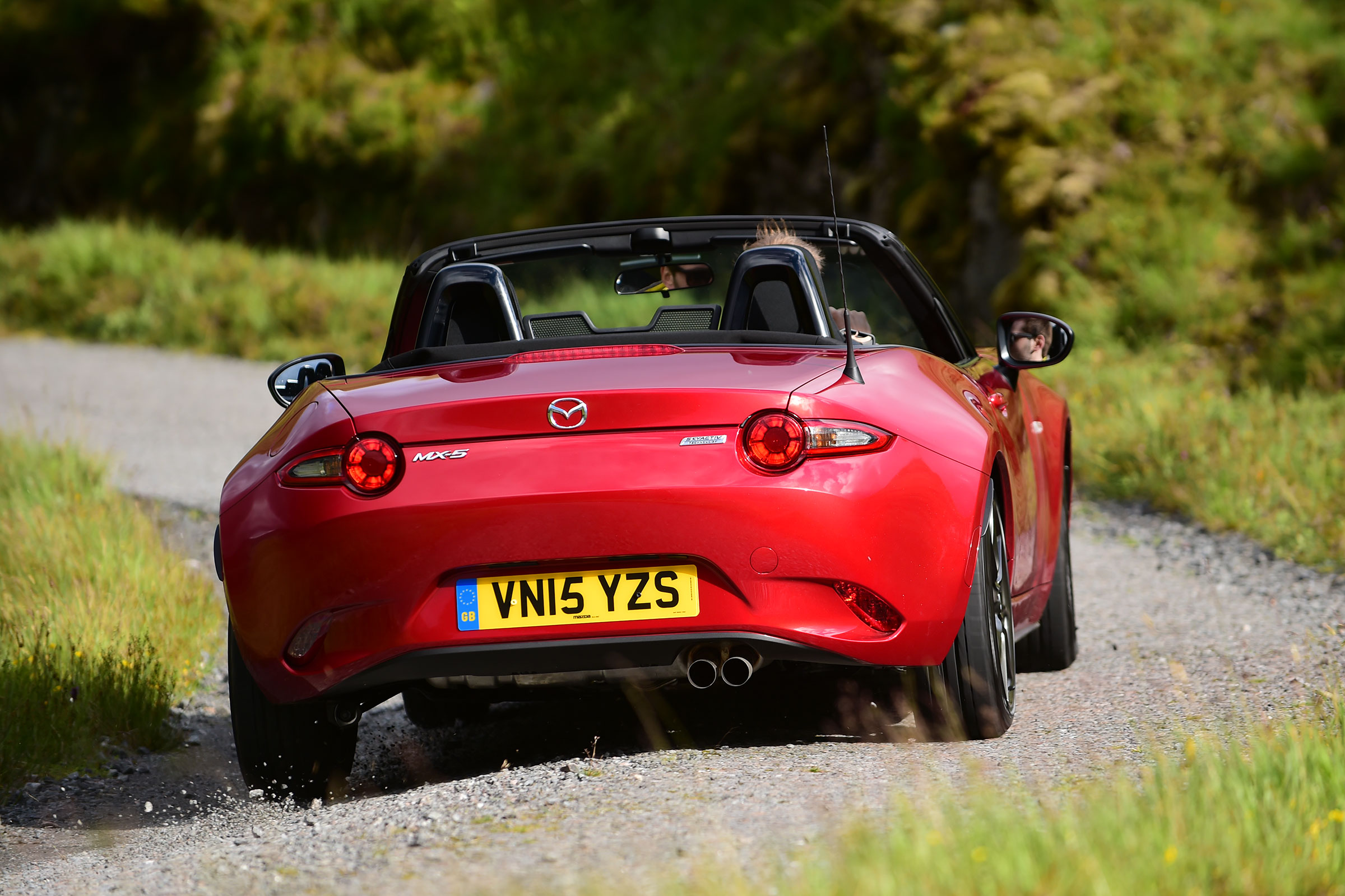 Mazda MX-5 - rear cornering