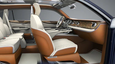 Bentley SUV interiore seats