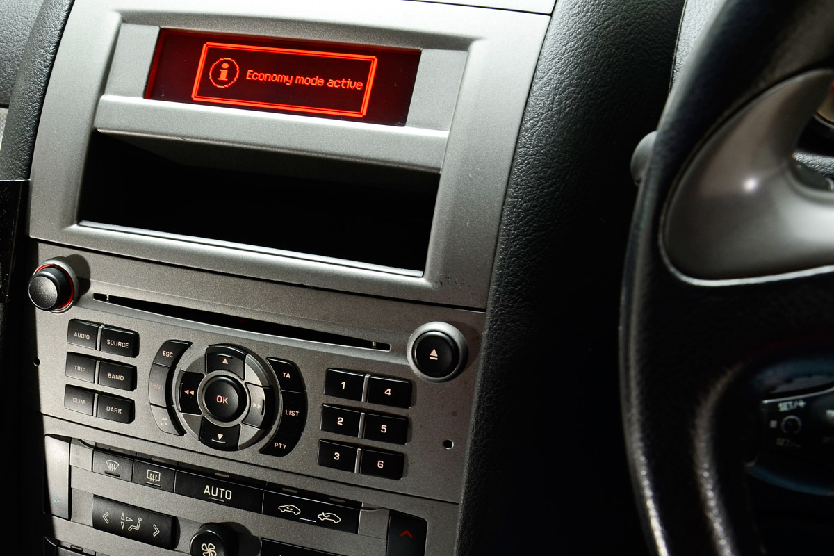 Peugeot 407 interior detail