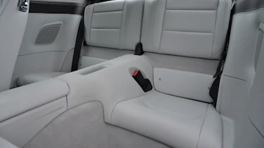 Porsche 911 Carrera 4S rear seats