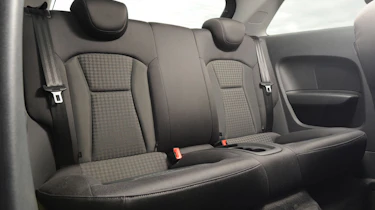 Audi A1 quattro rear seats