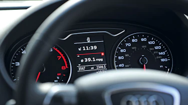 Audi A3 interior detail