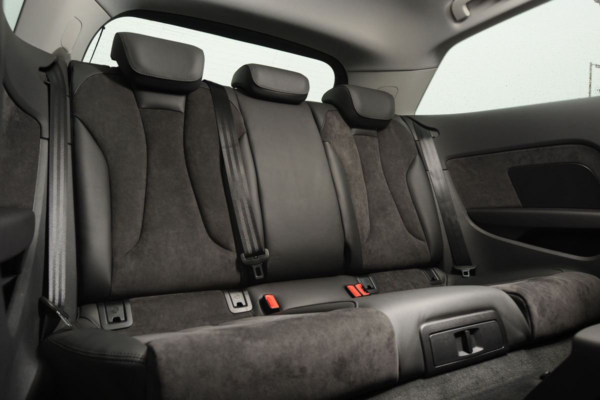 Audi A3 1.8 TFSI rear seats