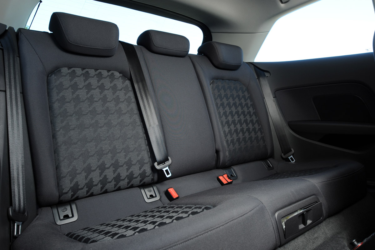 Audi A3 Sportback 2.0 TDI rear seats