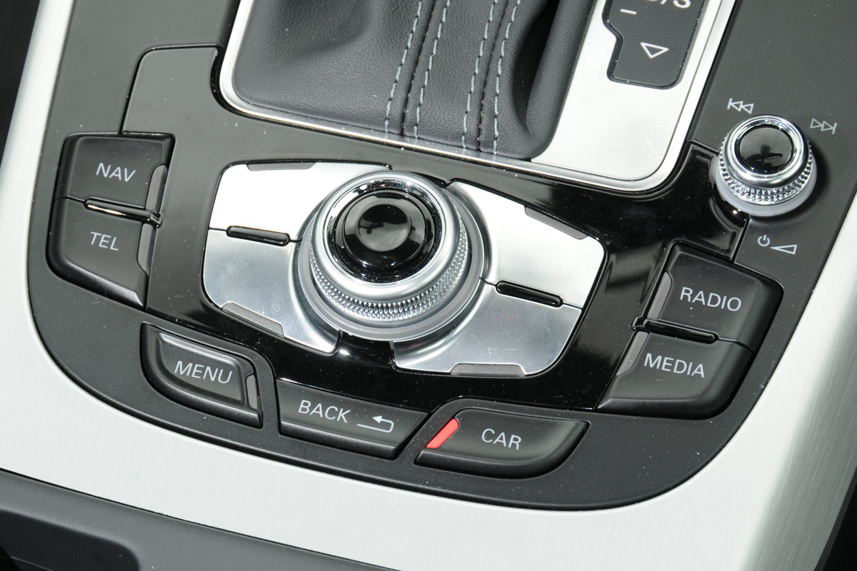 Audi A4 Avant interior detail