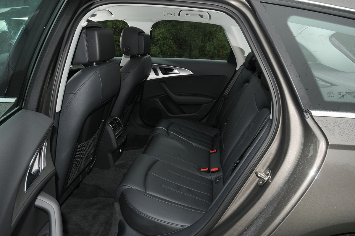 Audi A6 Avant rear seats