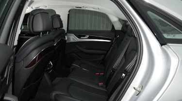 Audi A8 rear seats