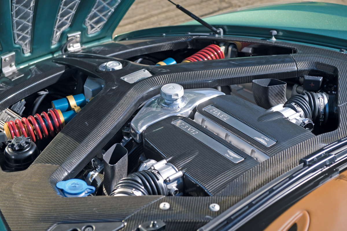 Aston Martin One-77 engine detail