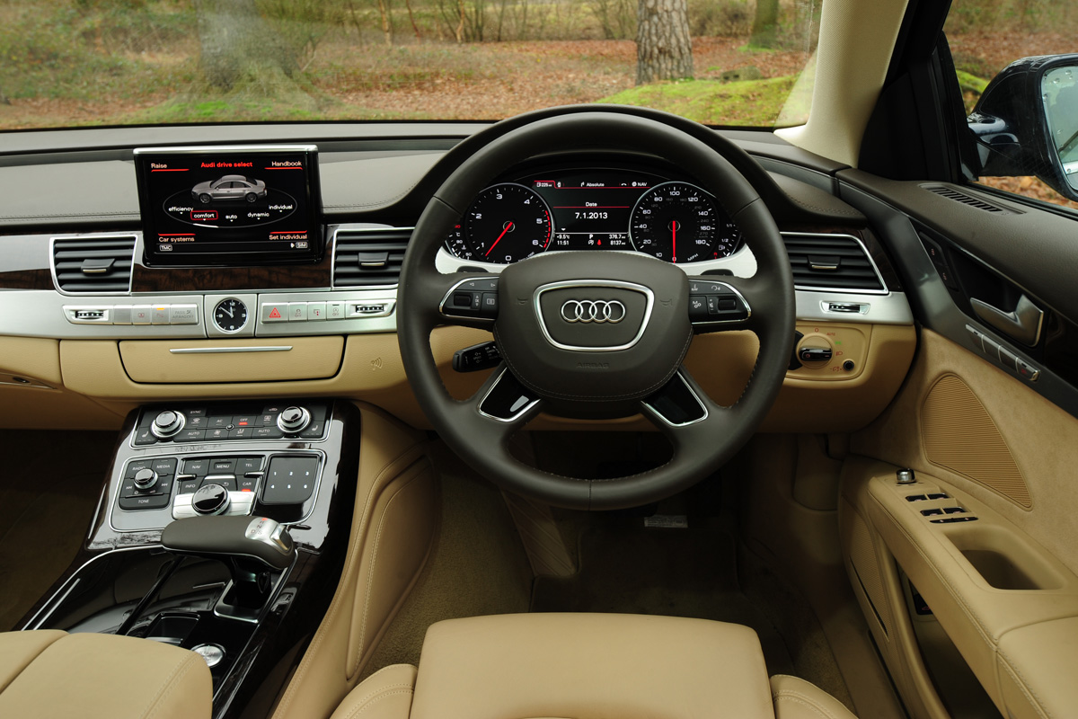Audi A8 L interior