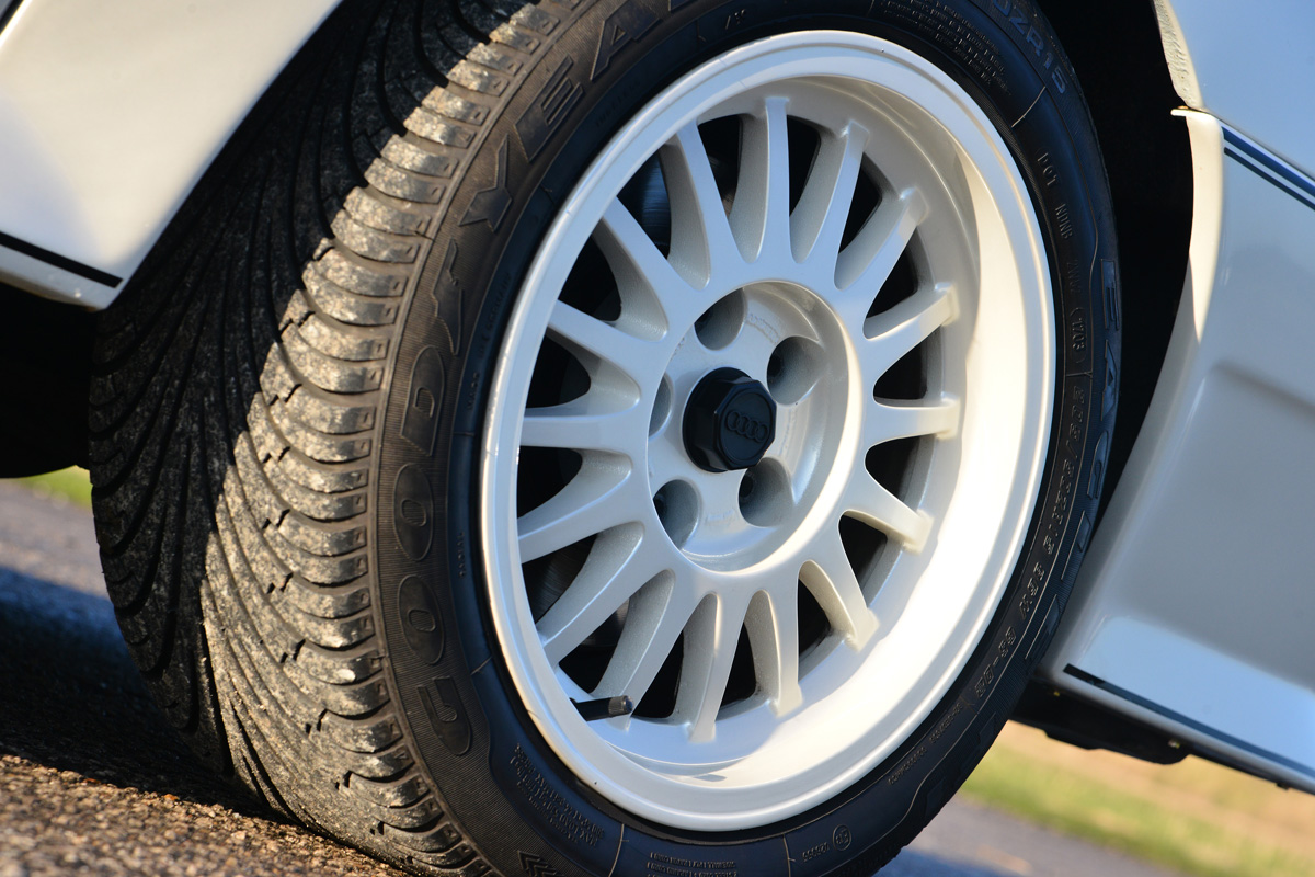 Audi Ur-Quattro wheel detail