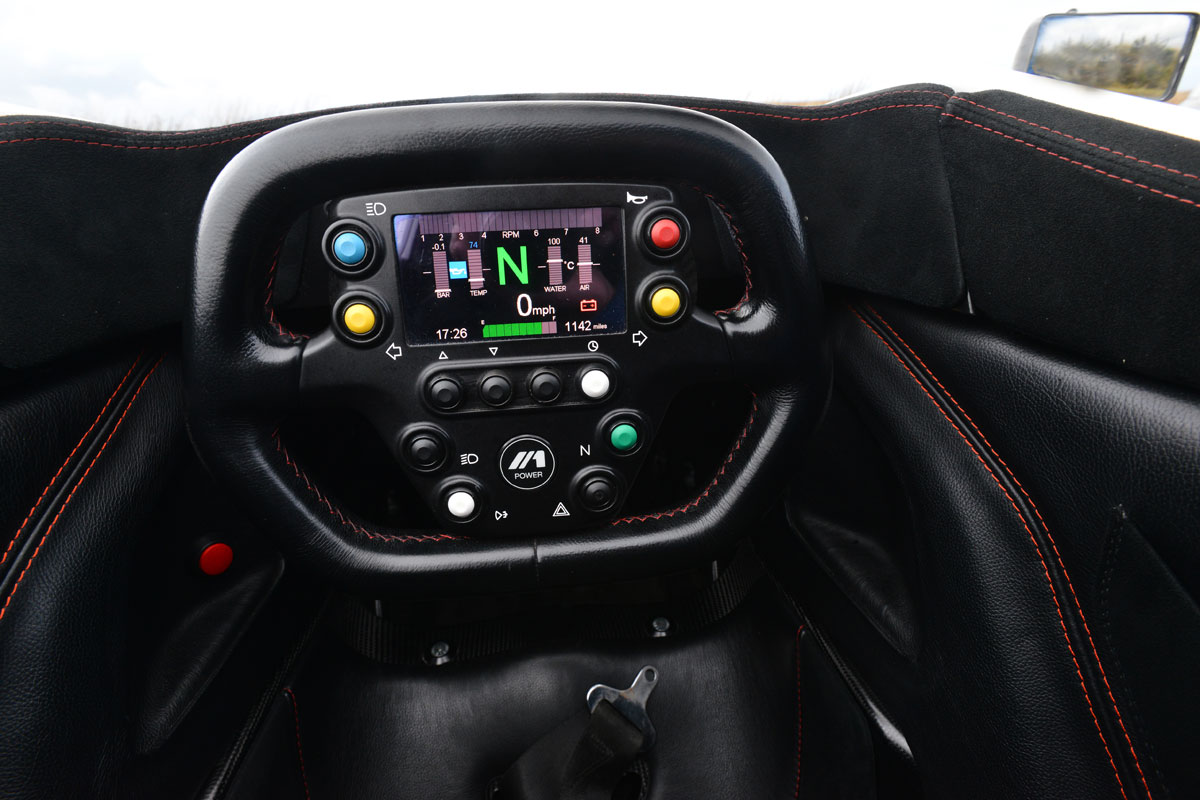 BAC Mono interior